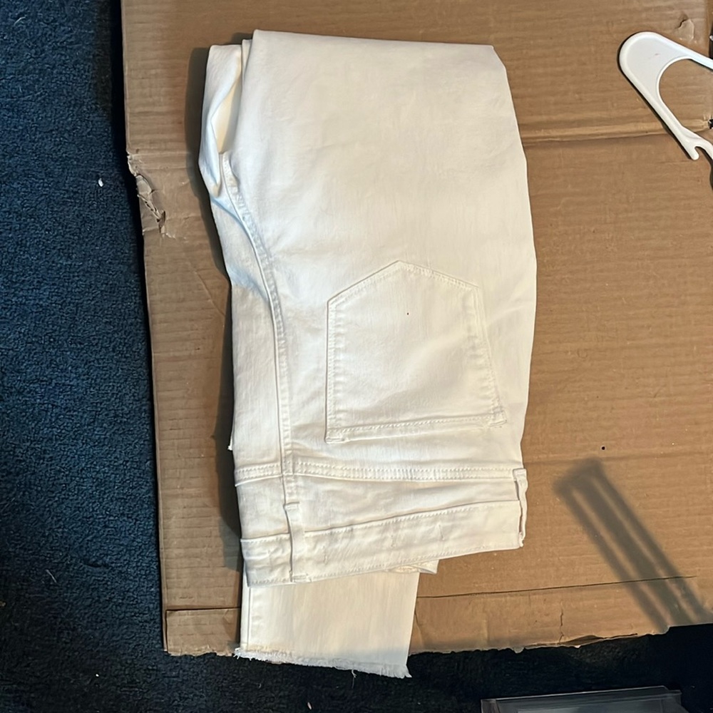 White jeans
